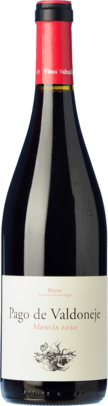 10,95 € Free Shipping | Red wine Valtuille Pago de Valdoneje Young D.O. Bierzo Spain Mencía Bottle 75 cl