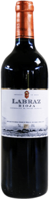 1,95 € Spedizione Gratuita | Vino Rosso Piérola Labraz Giovane D.O.Ca. Rioja Spagna Tempranillo 75 cl