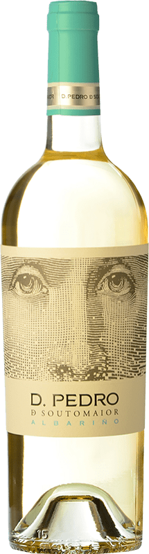 13,95 € 免费送货 | 白酒 Adegas Galegas Don Pedro de Soutomaior D.O. Rías Baixas 西班牙 Albariño 瓶子 75 cl
