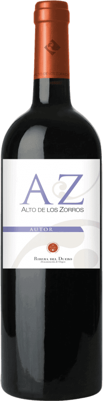 16,95 € Бесплатная доставка | Красное вино Solterra Alto de los Zorros Autor старения D.O. Ribera del Duero Испания Tempranillo бутылка 75 cl