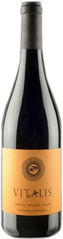 3,95 € Envoi gratuit | Vin rouge Vitalis Vendimia nocturna Jeune D.O. Tierra de León Espagne Prieto Picudo Bouteille 75 cl