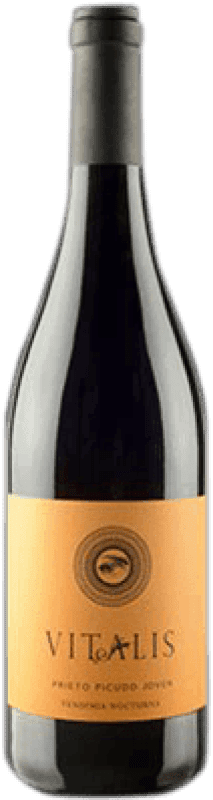 3,95 € Envoi gratuit | Vin Rouge Vitalis Vendimia Nocturna — Vendange de Nuit Jeune D.O. León Espagne Prieto Picudo Bouteille 75 cl