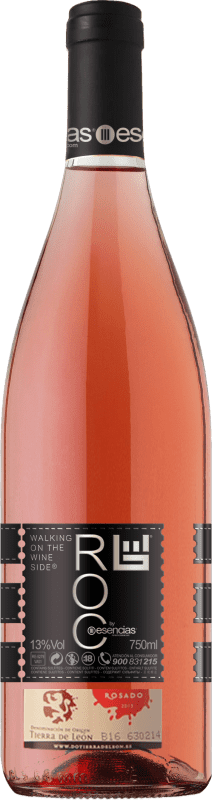 13,95 € Envio grátis | Vinho rosé Esencias RO&C de León D.O. Tierra de León Castela e Leão Espanha Prieto Picudo Garrafa 75 cl