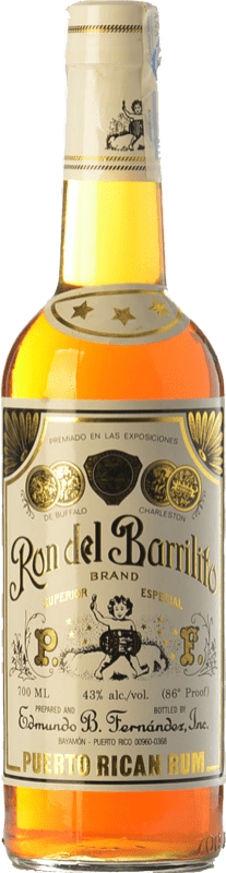54,95 € Free Shipping | Rum Edmundo B. Fernández Barrilito Tres Estrellas Puerto Rico Bottle 70 cl