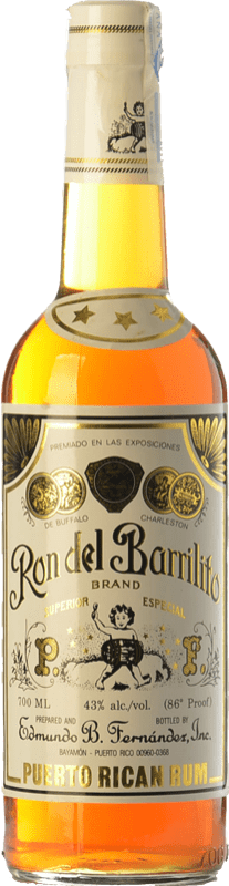 43,95 € Kostenloser Versand | Rum Edmundo B. Fernández Barrilito Tres Estrellas Puerto Rico Flasche 70 cl
