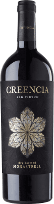Red wine Hammeken Creencia Virtud Aged D.O. Jumilla Spain Monastrell Bottle 75 cl