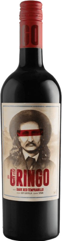 Vino Rosso Hammeken El Gringo Dark — Scuro Giovane I.G.P. Vino de la Tierra de Castilla Spagna Tempranillo Bottiglia 75 cl