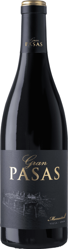 Vinho tinto Hammeken Gran Pasas Crianza D.O. Yecla Espanha Monastrell Garrafa 75 cl