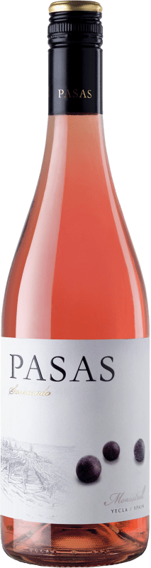 Розовое вино Hammeken Pasas Sonrosado D.O. Yecla Испания Monastrell бутылка 75 cl