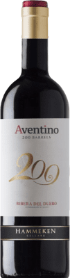 红酒 Hammeken Aventino 200 Barrels 预订 D.O. Ribera del Duero 西班牙 Tempranillo 瓶子 75 cl