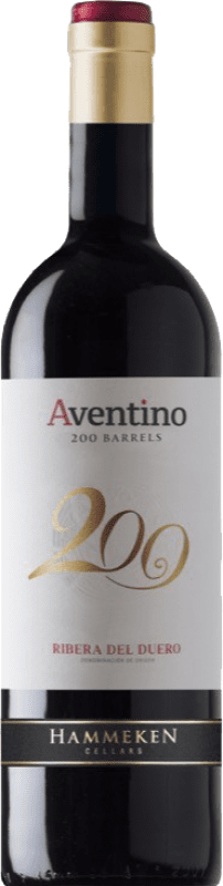 Vin rouge Hammeken Aventino 200 Barrels Réserve D.O. Ribera del Duero Espagne Tempranillo Bouteille 75 cl