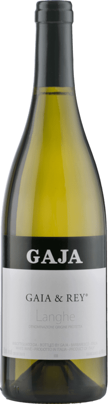 505,95 € Free Shipping | White Wine Gaja Gaia & Rey D.O.C. Langhe Piemonte Italy Chardonnay 75 cl
