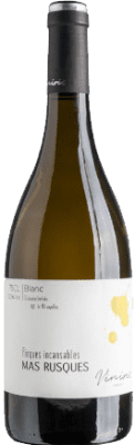 13,95 € Envio grátis | Vinho branco Viníric Finques Incansables Mas Rusques Blanc Jovem D.O. Empordà Catalunha Espanha Malvasía, Grenache Branca, Macabeo, Parellada Garrafa 75 cl