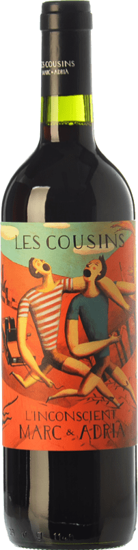 11,95 € Envio grátis | Vinho Tinto Les Cousins L'Inconscient Crianza D.O.Ca. Priorat Catalunha Espanha Merlot, Syrah, Garnacha — Grenache, Cabernet Sauvignon, Cariñena — Carignan Garrafa Especial 5 L