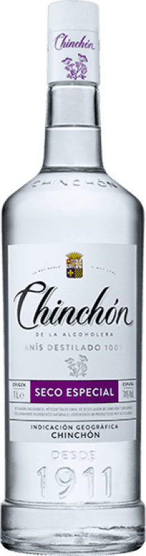 34,95 € Spedizione Gratuita | Anice González Byass Chinchón de la Alcoholera Especial 74 Secco Spagna Bottiglia 1 L