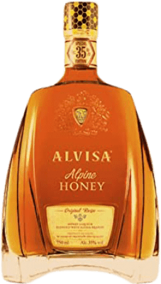 14,95 € 免费送货 | 白兰地 Alvisa Alpine 西班牙 中瓶装 50 cl Honey — 蜂蜜