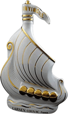 155,95 € Kostenloser Versand | Cognac Larsen Des Vikings Frankreich 70 cl