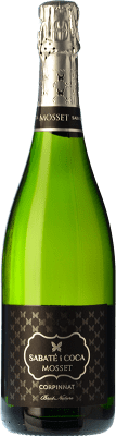 23,95 € Free Shipping | White Sparkling Wine Sabaté i Coca Castellroig Mosset Brut Nature Reserve — Aged Corpinnat Catalonia Spain Macabeo, Xarel·lo, Parellada Bottle 75 cl