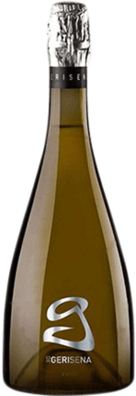 29,95 € Free Shipping | White Sparkling Wine Garriguella Gerisena Brut Nature Reserve — Aged D.O. Empordà Catalonia Spain Garnacha — Grenache, Moscato — Muscat, Macabeo Magnum Bottle 1,5 L