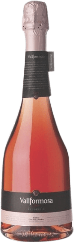 10,95 € Kostenloser Versand | Rosé Sekt Vallformosa Col·lecció Brut Reserve D.O. Cava Katalonien Spanien Pinot Schwarz Flasche 75 cl