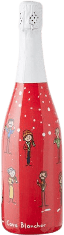 12,95 € Spedizione Gratuita | Spumante Bianco Vins i Caves Blancher Brut Nature Edizione Limitata Gran Riserva D.O. Cava Catalogna Spagna Macabeo, Xarel·lo, Parellada 75 cl