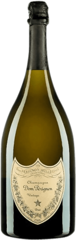 793,95 € Бесплатная доставка | Белое игристое Moët & Chandon Dom Perignon Vintage брют Гранд Резерв A.O.C. Champagne шампанское Франция Pinot Black, Chardonnay бутылка Магнум 1,5 L