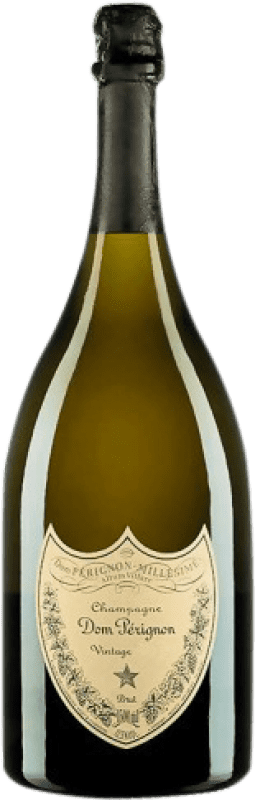 804,95 € Envio grátis | Espumante Branco Moët & Chandon Dom Perignon Brut — Bruto Vintage Grande Reserva A.O.C. Champagne Champagne França Pinot Noir, Chardonnay Garrafa Magnum 1,5 L