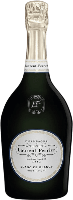 139,95 € Envio grátis | Espumante branco Laurent Perrier Blanc de Blancs Brut Grande Reserva A.O.C. Champagne Champagne França Chardonnay Garrafa 75 cl