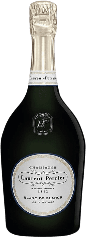139,95 € 免费送货 | 白起泡酒 Laurent Perrier Brut — 起泡酒 干型 Blanc de Blancs 特级珍藏 A.O.C. Champagne 香槟酒 法国 Chardonnay — 莎当妮 75 cl