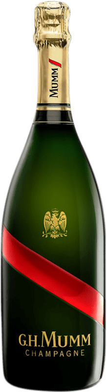 53,95 € Envoi gratuit | Blanc mousseux G.H. Mumm Cordon Rouge Brut Grande Réserve A.O.C. Champagne Champagne France Pinot Noir, Chardonnay, Pinot Meunier Bouteille 75 cl