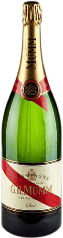 2 373,95 € 送料無料 | 白スパークリングワイン G.H. Mumm Cordon Rouge Brut グランド・リザーブ A.O.C. Champagne シャンパン フランス Pinot Black, Chardonnay, Pinot Meunier ボトル Balthazar 12 L