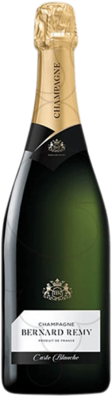 37,95 € 免费送货 | 白起泡酒 Bernard Remy Brut — 起泡酒 干型 Blanc de Blancs 特级珍藏 A.O.C. Champagne 香槟酒 法国 Chardonnay — 莎当妮 75 cl