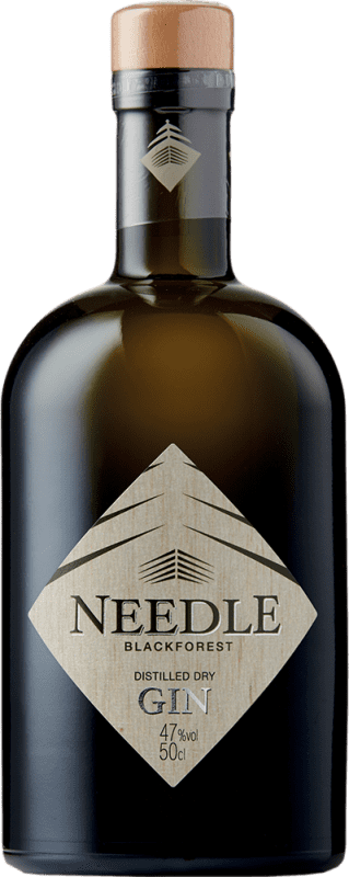 24,95 € 免费送货 | 金酒 Needle Blackforest 德国 瓶子 Medium 50 cl