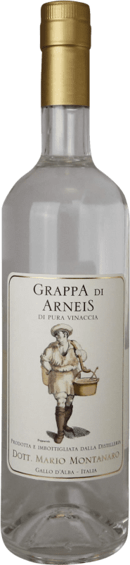 26,95 € Kostenloser Versand | Grappa Montanaro Di Arneis Italien Flasche 70 cl
