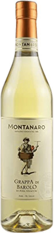 29,95 € Envio grátis | Aguardente Grappa Montanaro Di Barolo Itália Garrafa 70 cl