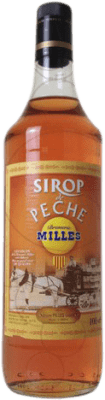 12,95 € Spedizione Gratuita | Schnapp Millàs Sirop de Peche Francia Bottiglia 1 L Senza Alcol