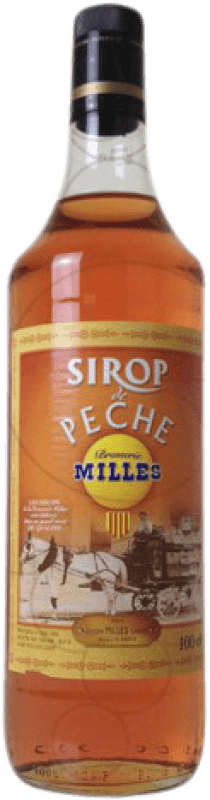 9,95 € 免费送货 | Schnapp Millàs Sirop de Peche 法国 瓶子 1 L 不含酒精