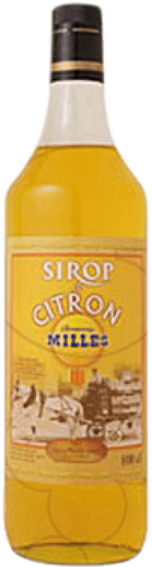 8,95 € Spedizione Gratuita | Schnapp Millàs Sirop de Citron Francia Bottiglia 1 L Senza Alcol