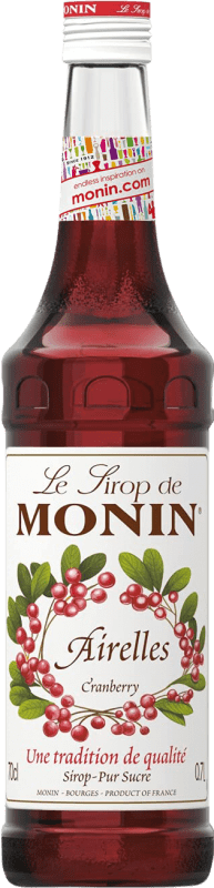 15,95 € 免费送货 | Schnapp Monin Sirope Arándanos Rojos Airelles Cranberry 法国 瓶子 70 cl 不含酒精