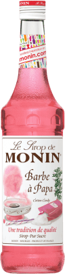 16,95 € Envio grátis | Schnapp Monin Sirope Algodón de Azúcar Barbe à Papa França Garrafa 70 cl Sem Álcool