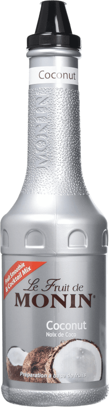 25,95 € Free Shipping | Schnapp Monin Puré Coco Coconut France Bottle 1 L Alcohol-Free