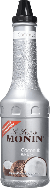 25,95 € Envio grátis | Schnapp Monin Puré Coco Coconut França Garrafa 1 L Sem Álcool