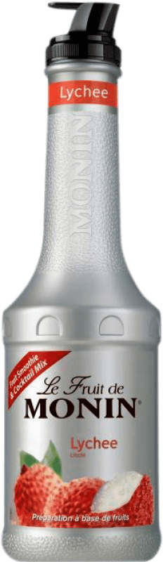 27,95 € 免费送货 | Schnapp Monin Puré Lychee Litchi 法国 瓶子 1 L 不含酒精