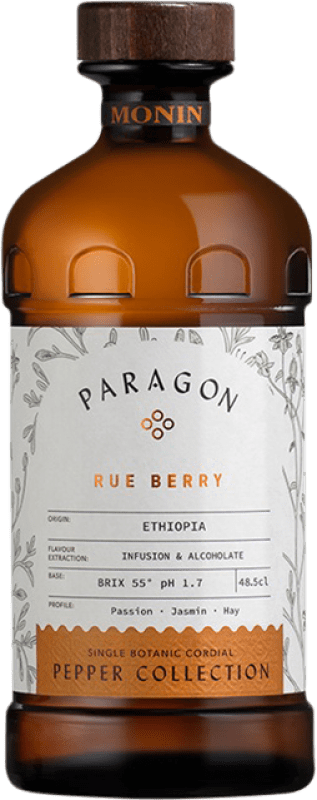 41,95 € Envoi gratuit | Schnaps Monin Paragon Rue Berry Cordial France Bouteille Medium 50 cl Sans Alcool