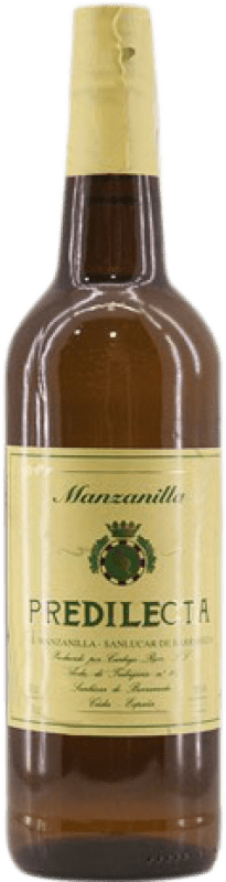 8,95 € Free Shipping | Fortified wine Carbajo Predilecta D.O. Manzanilla-Sanlúcar de Barrameda Andalucía y Extremadura Spain Palomino Fino Bottle 75 cl