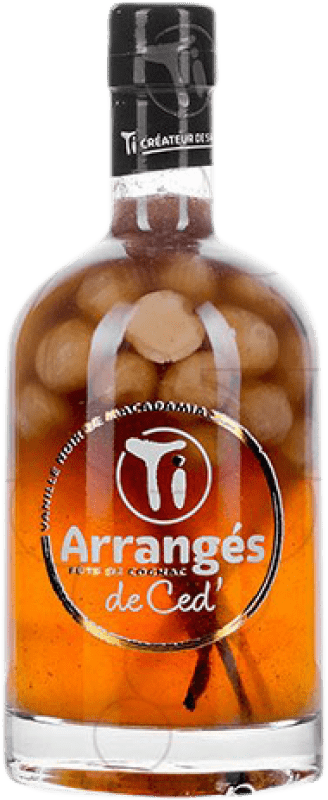 31,95 € Envio grátis | Licores Ti Arrangés de Ced' Vanille Macadamia França Garrafa 70 cl