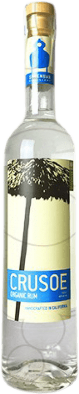 34,95 € Spedizione Gratuita | Rum Greenbar Crusoe Organic Rum Blanco stati Uniti Bottiglia 70 cl