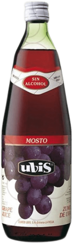 5,95 € Бесплатная доставка | Безалкогольные напитки Ubis Tinto — Красный Испания 1 L Mosto — Виноградный Сок