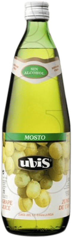 5,95 € Free Shipping | Soft Drinks & Mixers Ubis Mosto Blanco Spain Bottle 1 L