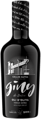 7,95 € Envío gratis | Aceite de Oliva Celler de Batea Giny España Botella Medium 50 cl